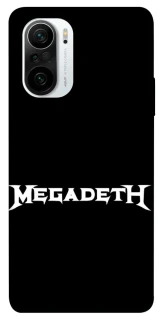 Чохол на Xiaomi Redmi K40 / K40 Pro / K40 Pro+ / Poco F3 Megadeth logo фото 1 Чохол на Xiaomi Redmi K40 / K40 Pro / K40 Pro+ / Poco F3 Megadeth logo фото 1 з 1