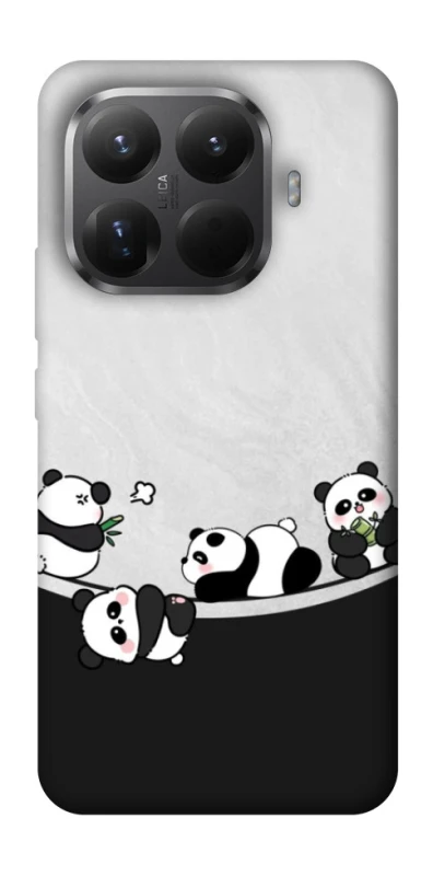 Чехол на Xiaomi 15T Pro Four pandas фото 1 из 1