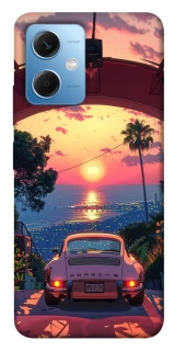 Чехол на Xiaomi Poco X5 5G Porsche at sunset фото 1 из 1