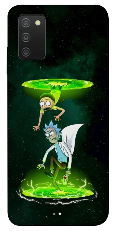 Чохол на Samsung Galaxy A03s Rick and Morty фото 1 з 1