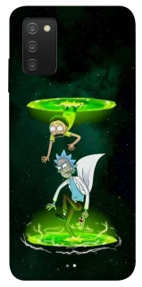 Чохол на Samsung Galaxy A03s Rick and Morty фото 1 з 1