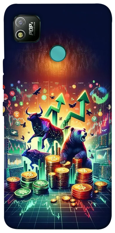 Чехол на TECNO POP 4 Crypto market фото 1 из 1