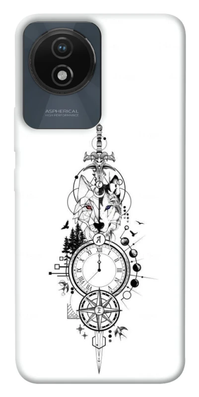 Чехол на Vivo Y02 Tattoo ver.8 фото 1 из 1