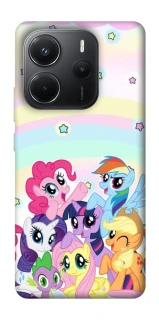 Чехол на Xiaomi Redmi Note 14 4G (Int. version) My Little Pony ver.2 фото 1 из 1