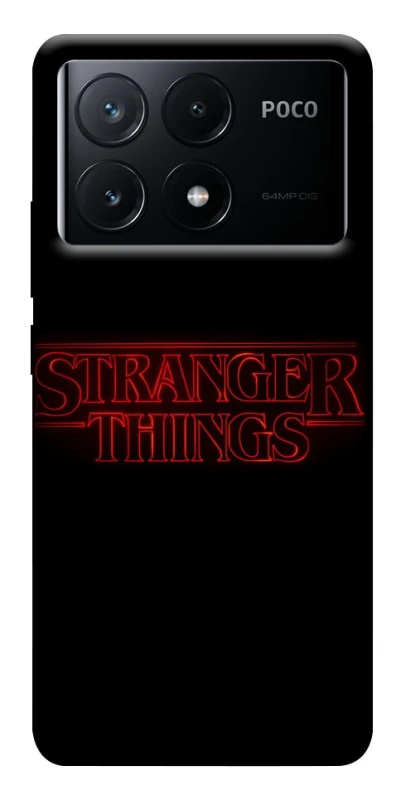Чохол на Xiaomi Poco X6 Stranger Things ver.5 фото 1 з 1