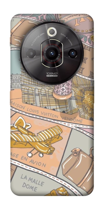 Чехол на ZTE Nubia Focus Pro Fashion collage ver.2 фото 1 из 1