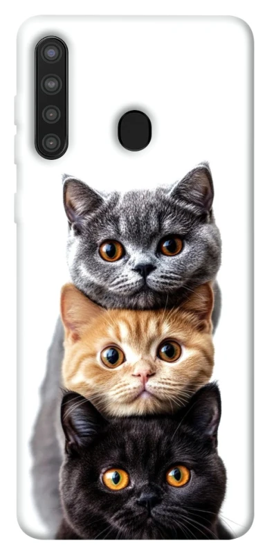 Чохол на Samsung Galaxy A21 Гарні котики фото 1 з 1