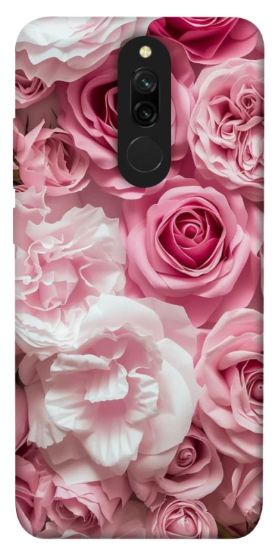 Чохол на Xiaomi Redmi 8 Рожеві Квіти фото 1 з 1
