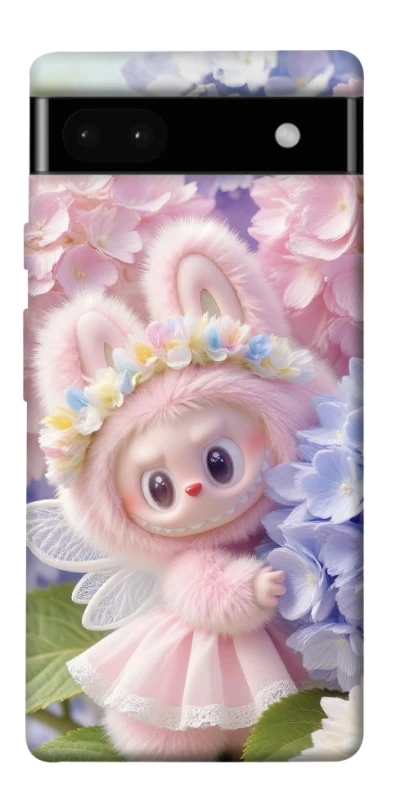 Чохол на Google Pixel 6a Labubu & Flowers ver.1 фото 1 з 1