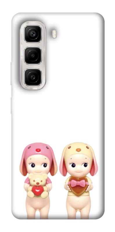 Чохол на Infinix Hot 50 4G Puppy Love Duo фото 1 з 1