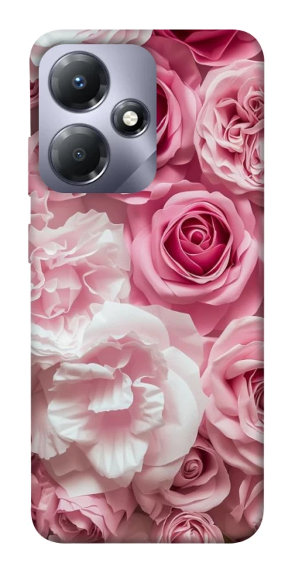 Чохол на Infinix Hot 30i Рожеві Квіти фото 1 з 1