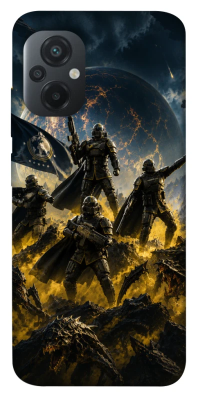 Чохол на Xiaomi Poco M5 HELLDIVERS фото 1 з 1
