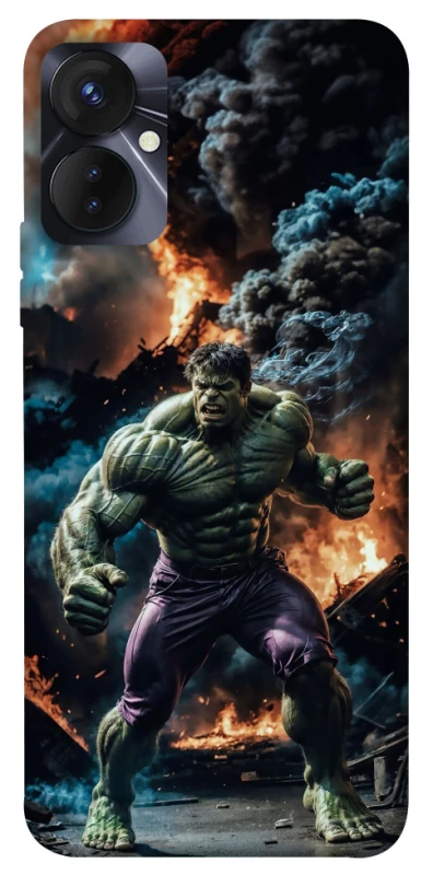 Чохол на TECNO Spark 9 Pro Hulk v2 фото 1 з 1