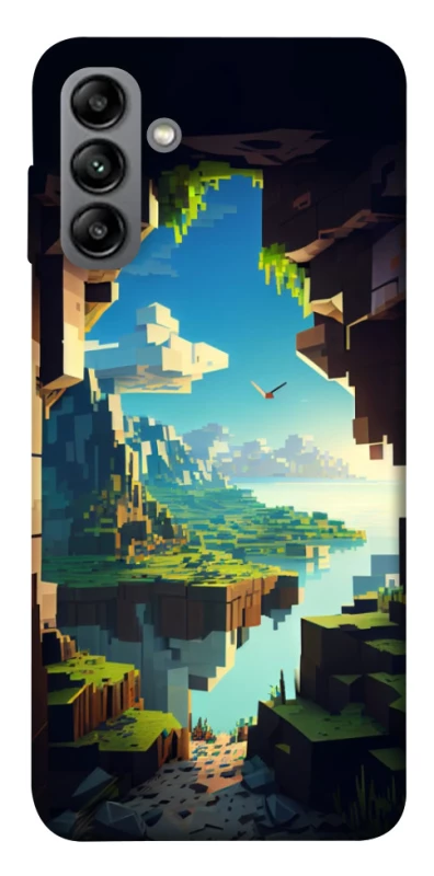 Чохол на Samsung Galaxy A04s Minecraft sunrise фото 1 з 1