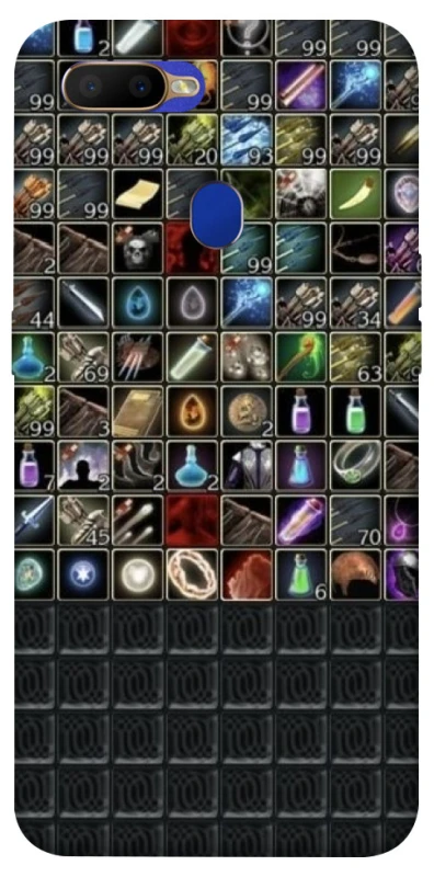 Чехол на Oppo A5s Inventory menu ver.2 фото 1 из 1