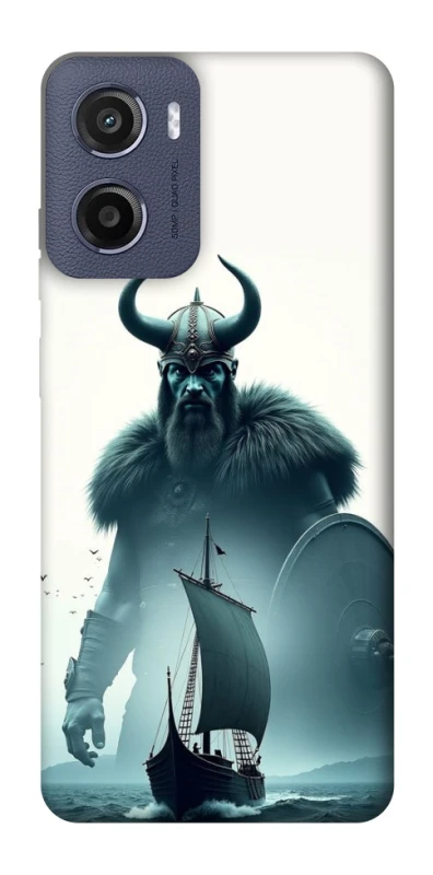 Чехол на Motorola Moto E15 Nordic drakkar v2 фото 1 из 1