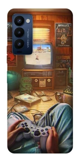 Чехол на TECNO Camon 18 Pro Retro style v2 фото 1 из 1