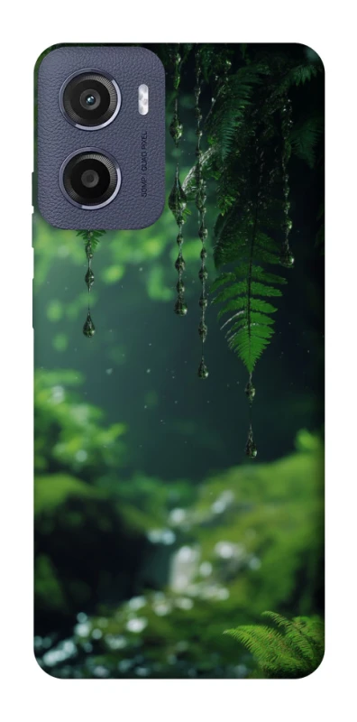 Чехол на Motorola Moto E15 rain forest фото 1 из 1