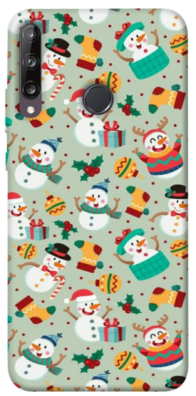 Чехол на Huawei P40 Lite E Новогодний v2 фото 1 из 1