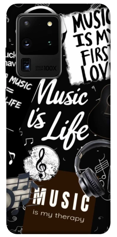 Чохол на Samsung Galaxy S20 Ultra Music is Life фото 1 з 1