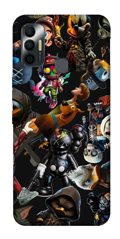 Чехол на TECNO Spark 7 Cartoons фото 1 из 1
