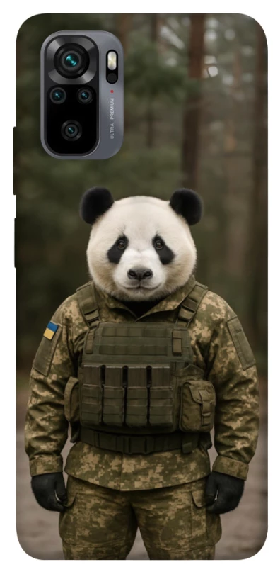 Чехол на Xiaomi Redmi Note 10 / Note 10s Панда защитник фото 1 из 1