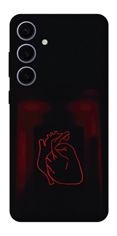 Чехол на Samsung Galaxy S25+ Красное сердце фото 1 из 1