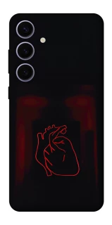 Чехол на Samsung Galaxy S25+ Красное сердце фото 1 из 1