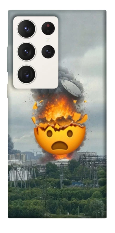 Чохол на Samsung Galaxy S23 Ultra Moscow never sleeps ver.2 фото 1 з 1