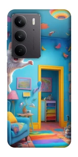 Чохол на Realme C75 crazy cat фото 1 з 1