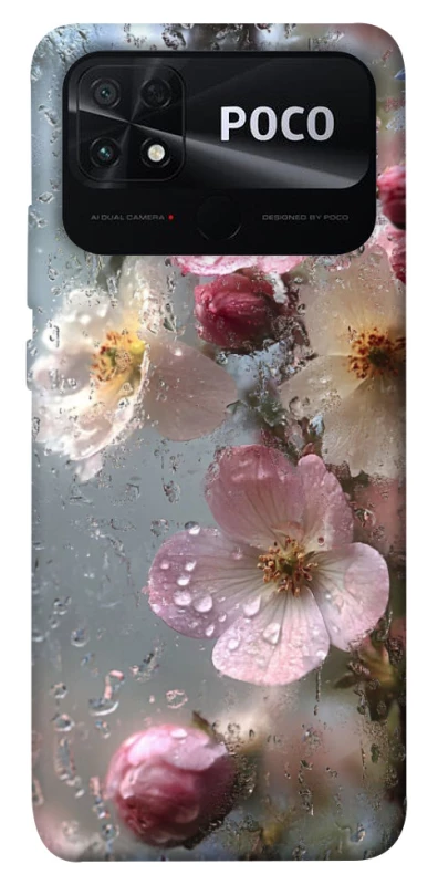 Чехол на Xiaomi Poco C40 Flowers v10 фото 1 из 1
