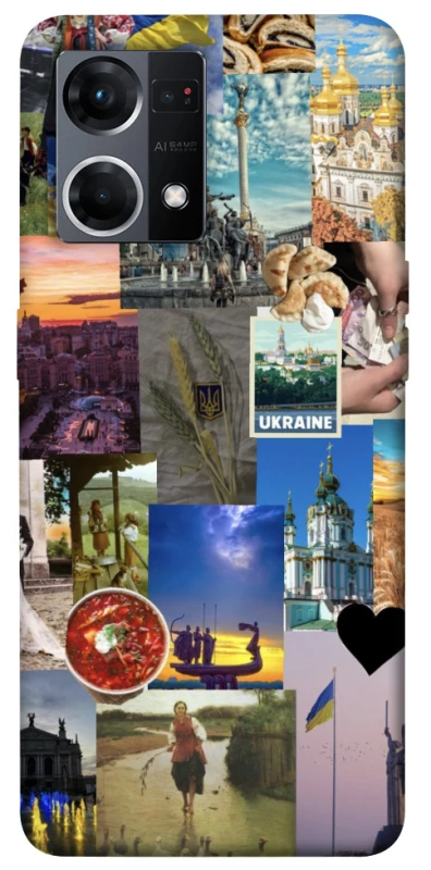 Чохол на Oppo Reno 7 4G Ukraine style ver.1 фото 1 з 1