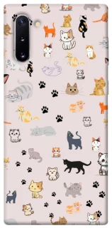 Чехол на Samsung Galaxy Note 10 Cat style ver.1 фото 1 из 1