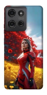 Чехол на Motorola Moto G75 Cyber space girl ver.5 фото 1 из 1
