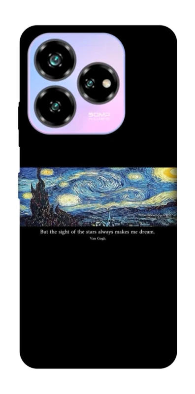 Чохол на ZTE Nubia V60 Desing Starry night Van Gogh фото 1 з 1