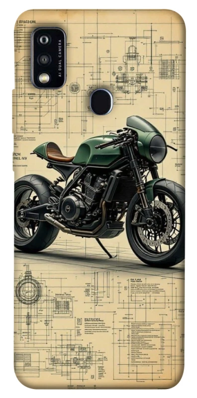 Чохол на ZTE Blade A51 Bike model фото 1 з 1