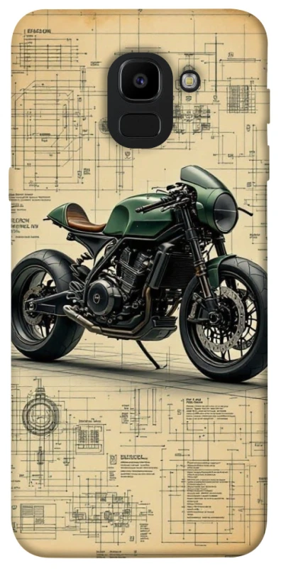 Чохол на Samsung J600F Galaxy J6 (2018) Bike model фото 1 з 1