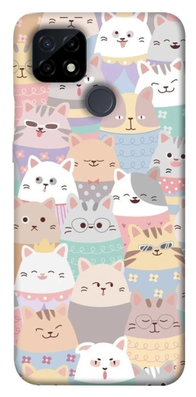 Чехол на Realme C21 Funny Kittens ver.2 фото 1 из 1