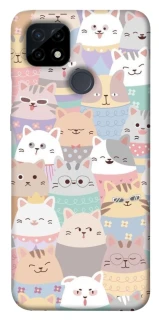 Чехол на Realme C21 Funny Kittens ver.2 фото 1 из 1