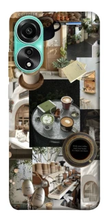 Чехол на Oppo A78 4G Coffee collage ver.4 фото 1 из 1