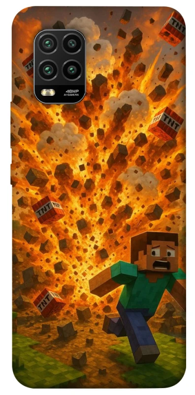 Чохол на Xiaomi Mi 10 Lite Minecraft v7 фото 1 з 1