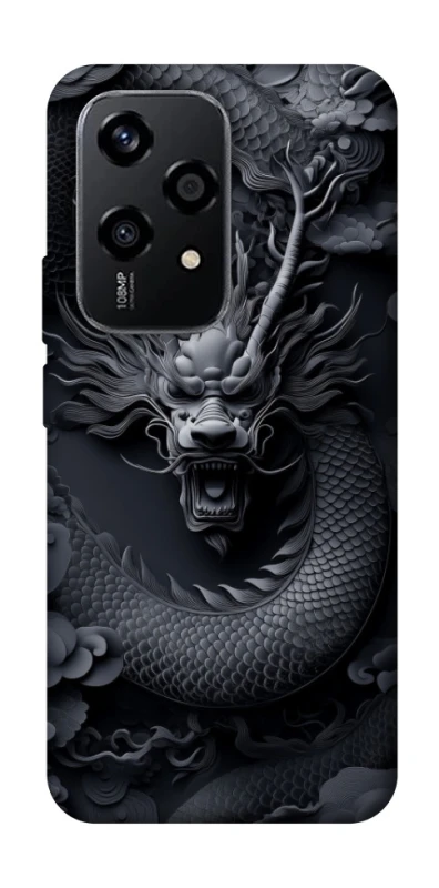 Чехол на Honor 200 Lite black dragon фото 1 из 1