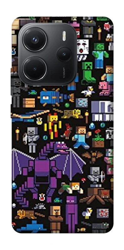 Чохол на Xiaomi Redmi Note 14 4G (Int. version) Minecraft v5 фото 1 з 1