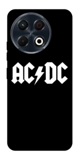 Чехол на TECNO Spark 30 Pro (KL7) AC/DC logo фото 1 Чехол на TECNO Spark 30 Pro (KL7) AC/DC logo фото 1 из 1