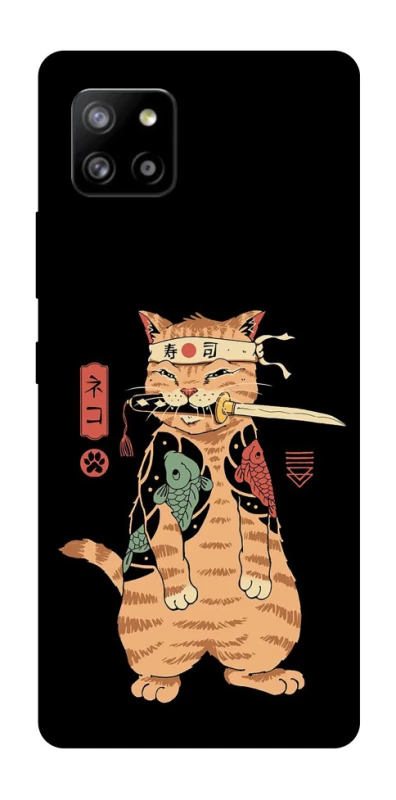 Чохол на Samsung Galaxy A42 5G Кіт-самурай фото 1 з 1