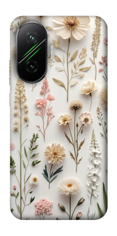 Чохол на Xiaomi Poco F7 Floral design ver.1 фото 1 з 1