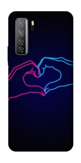 Чохол на Huawei Nova 7 SE Neon love фото 1 з 1