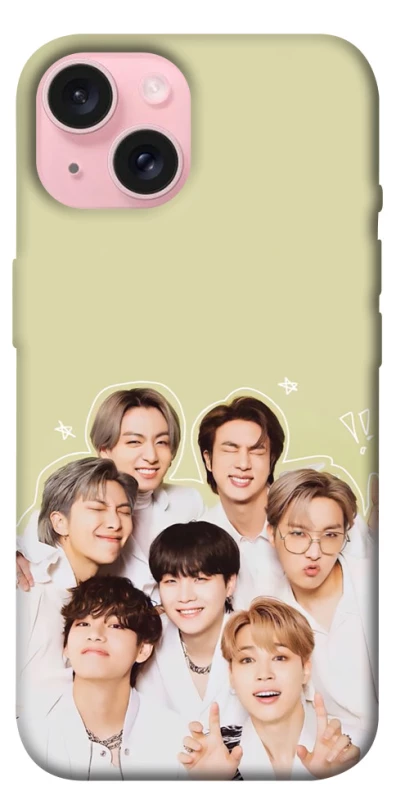Чехол на Apple iPhone 15 (6.1") BTS v2 фото 1 из 1