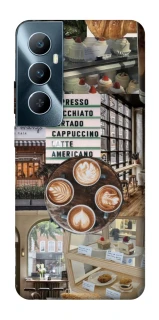 Чохол на Realme C65 4G Coffee collage ver.5 фото 1 з 1