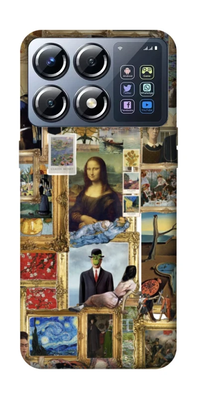 Чехол на Xiaomi POCO X8 Pro Art collage ver.9 фото 1 из 1